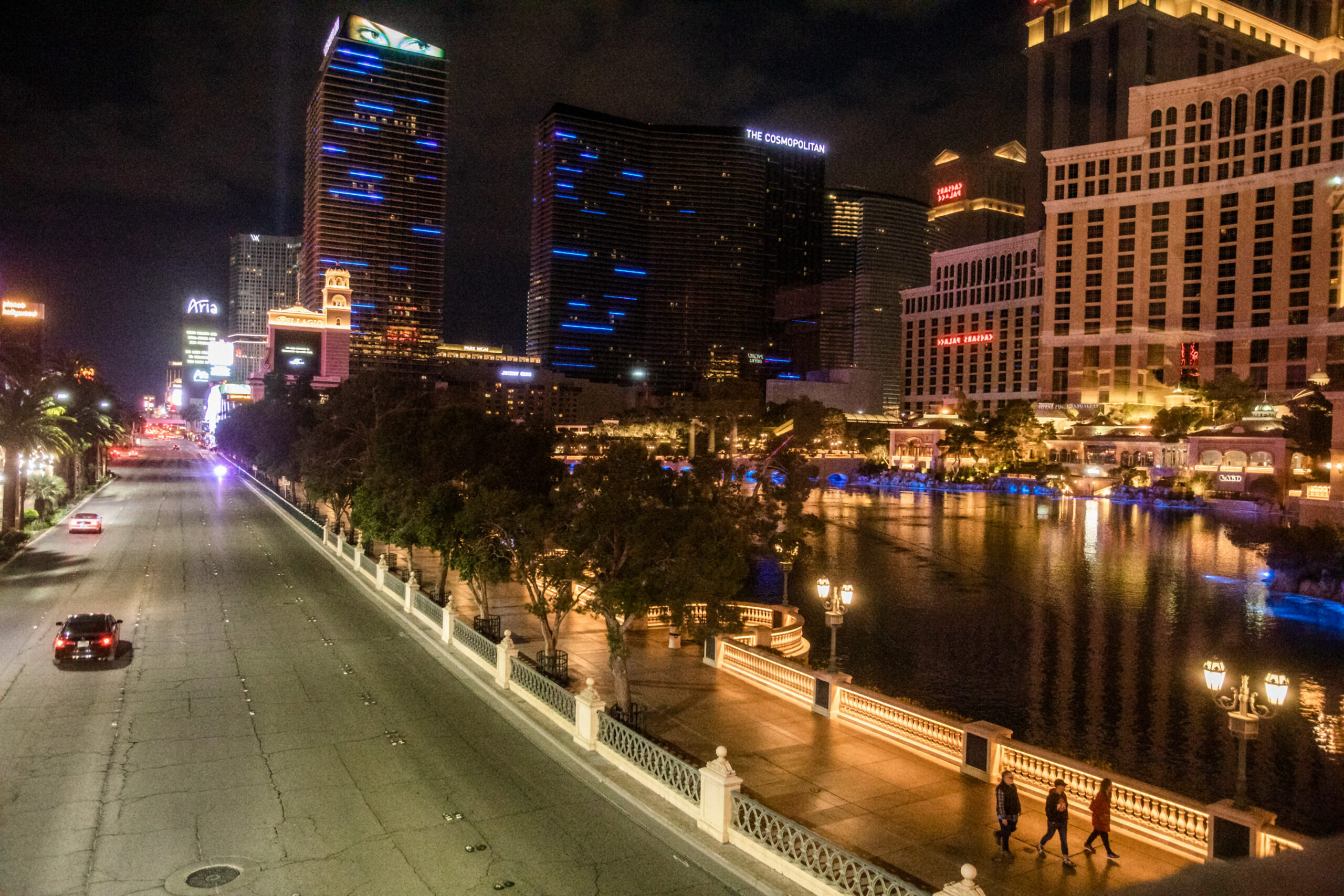 Bellagio Hotel and Casino, Las Vegas, Nevada Editorial Photo