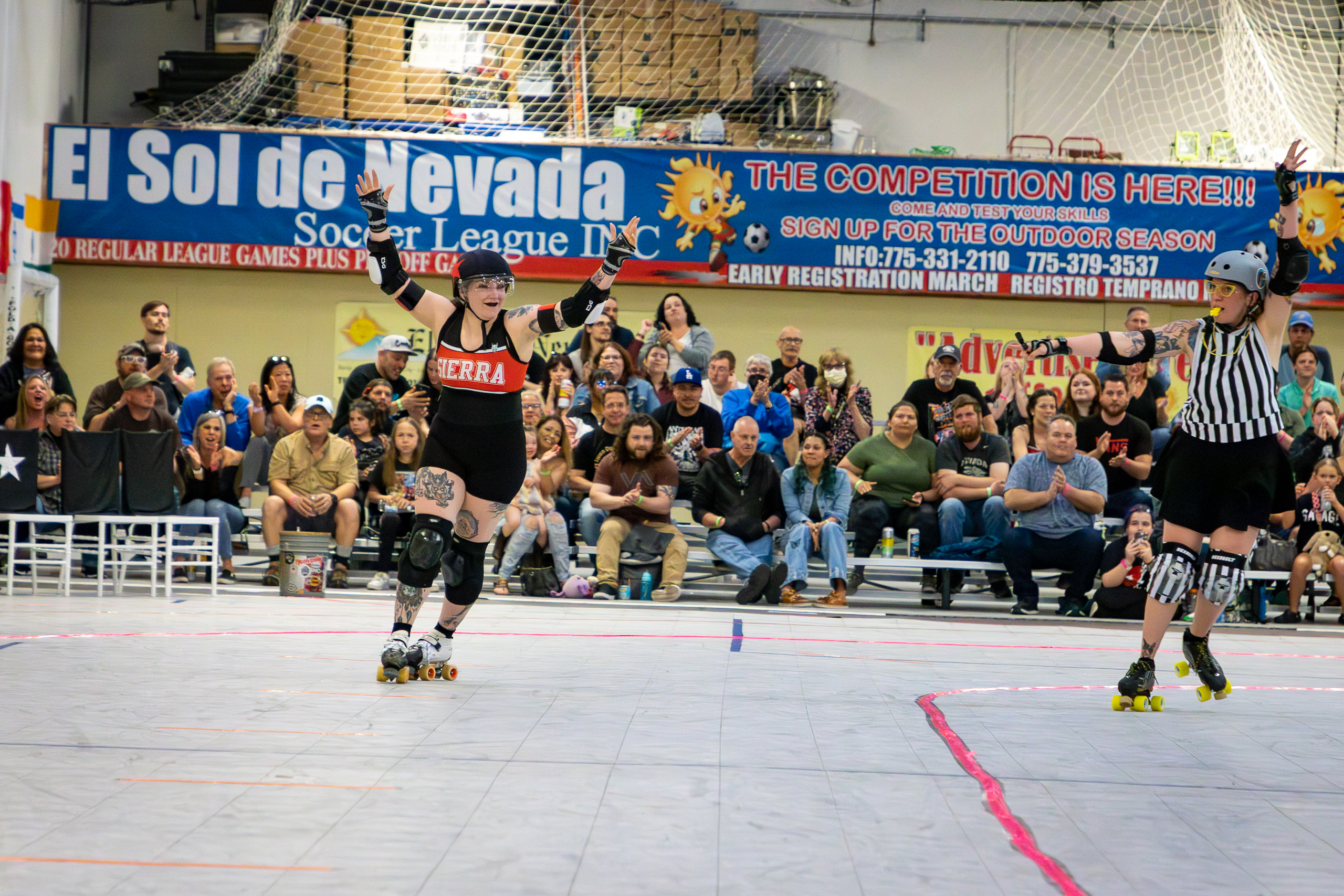 After pandemic shutdown, Reno-Tahoe roller derby team back on track - The  Nevada Independent