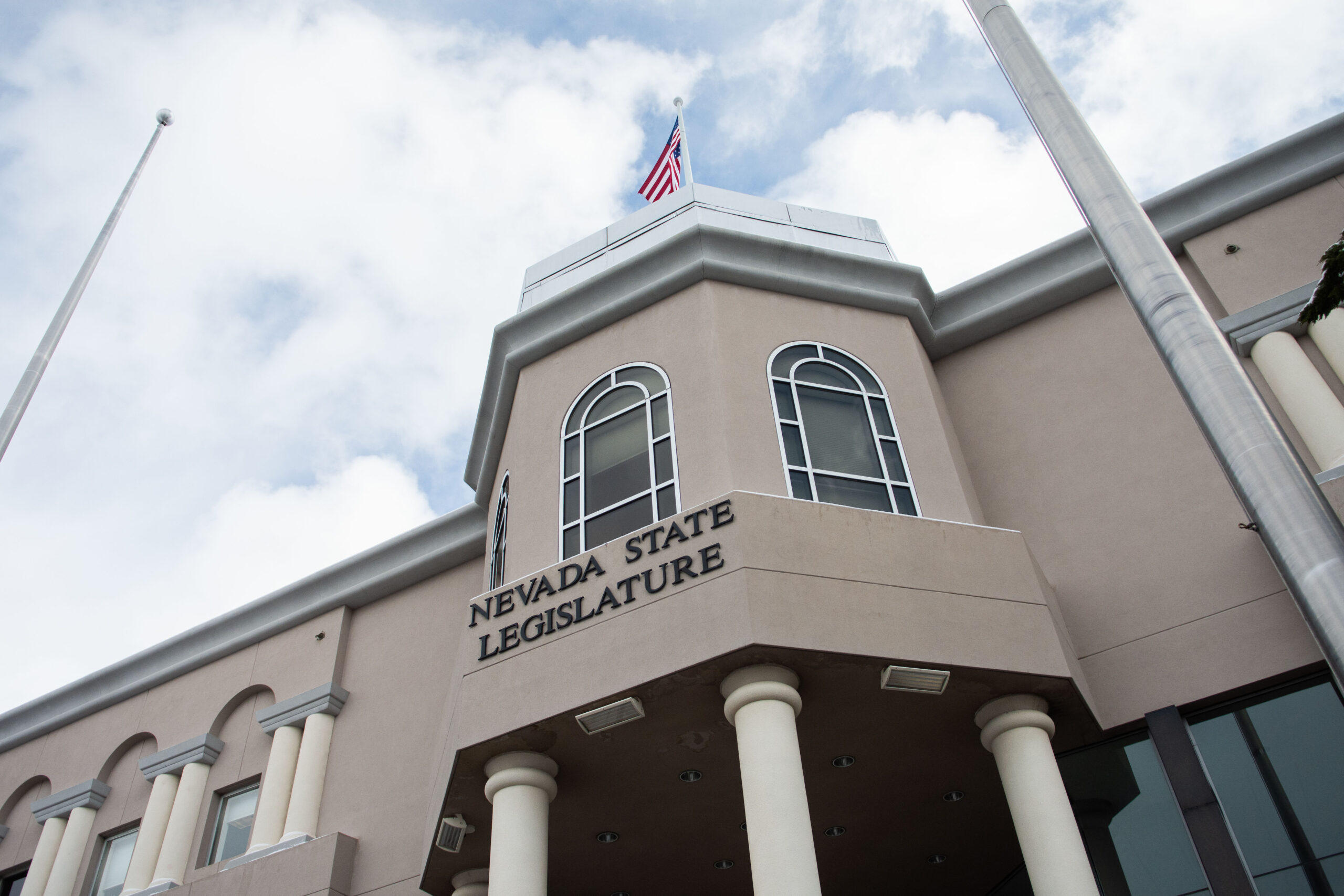 The Nevada State Legislature building.