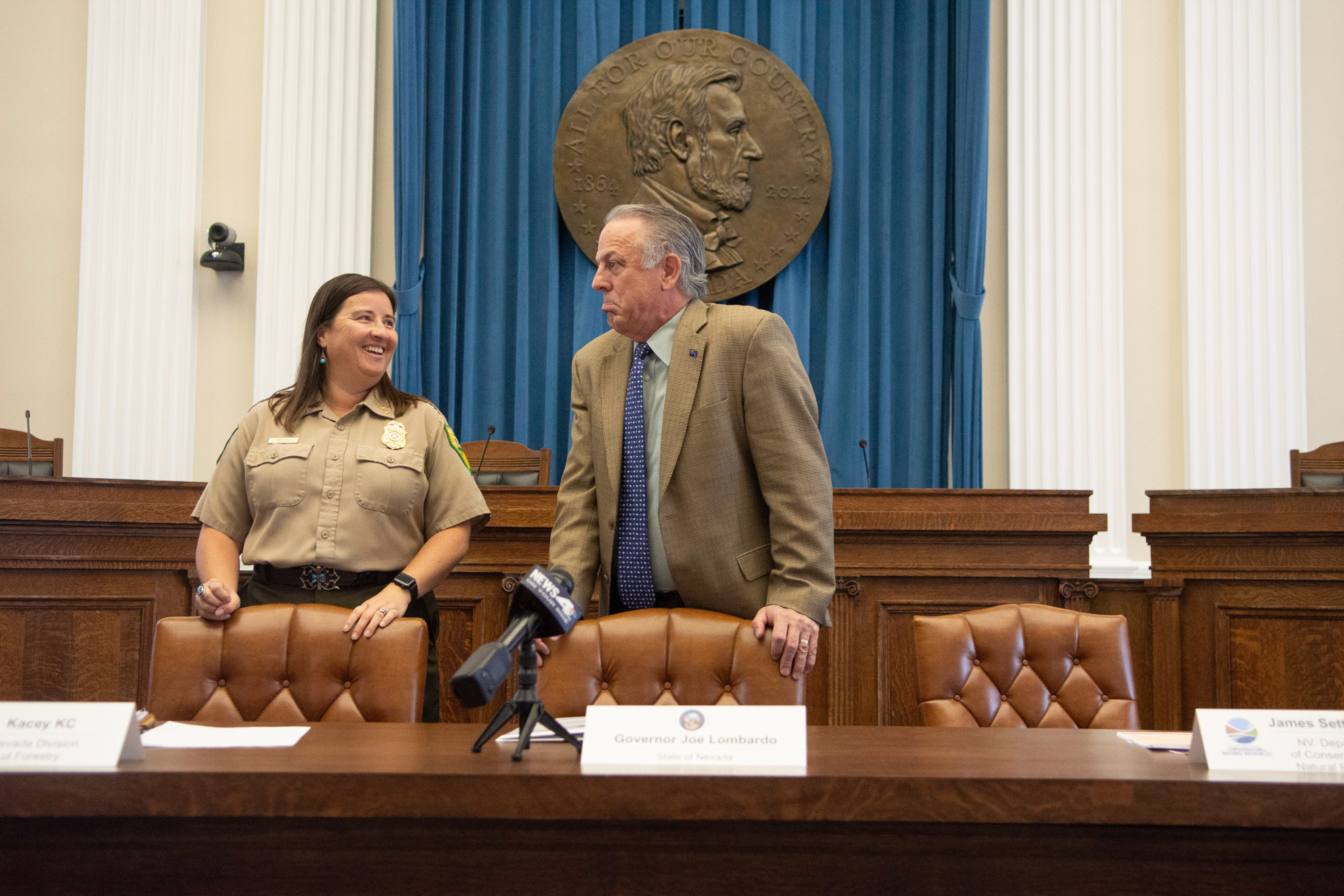 Nevada’s fire warden leaving for Oregon