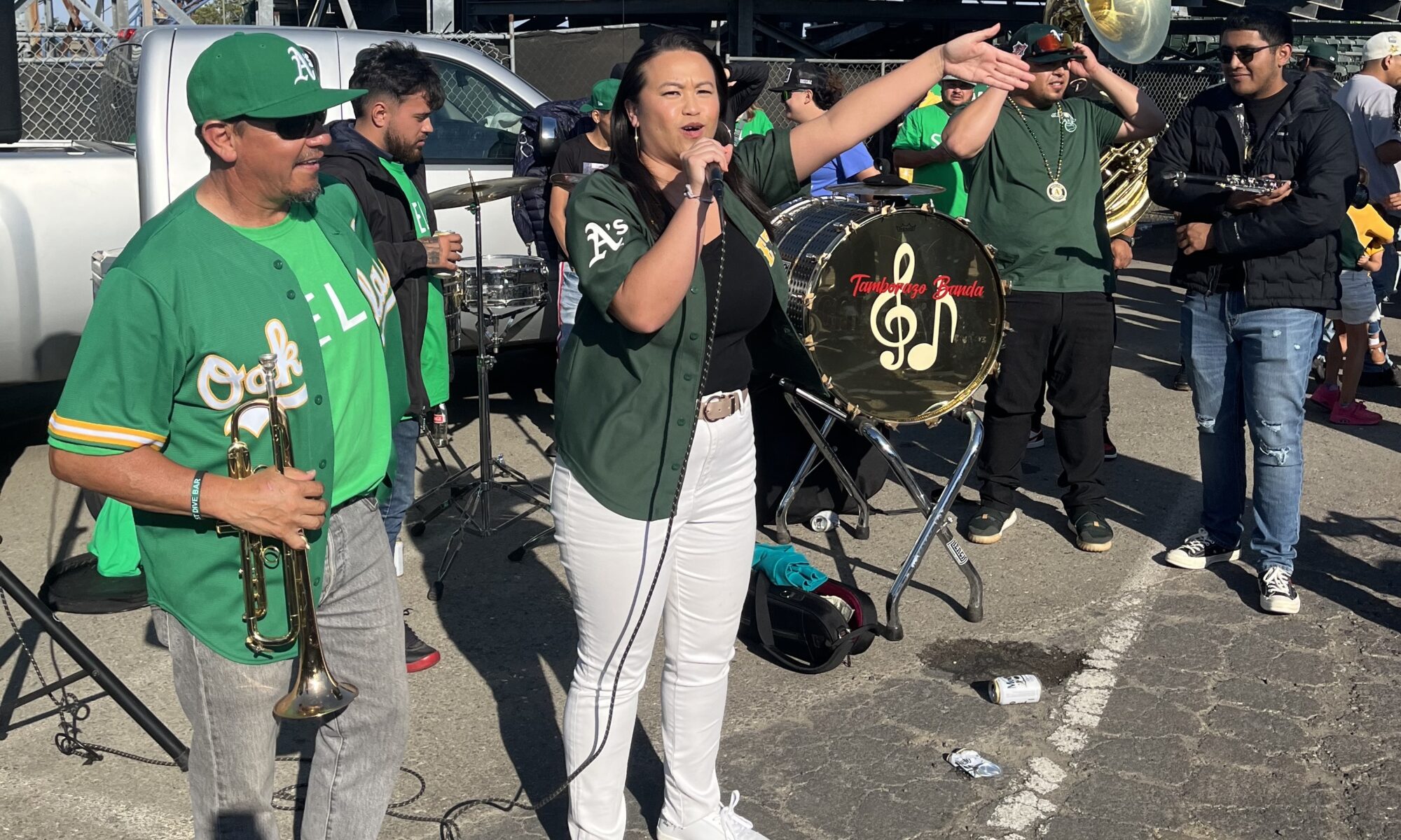 Oakland A's fans stage 'reverse boycott' to protest team's planned