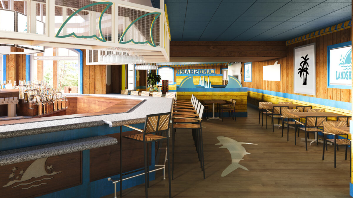 A rendering of the LandShark Bar & Grill for the Margaritaville Resort Lake Tahoe. (Courtesy photo)