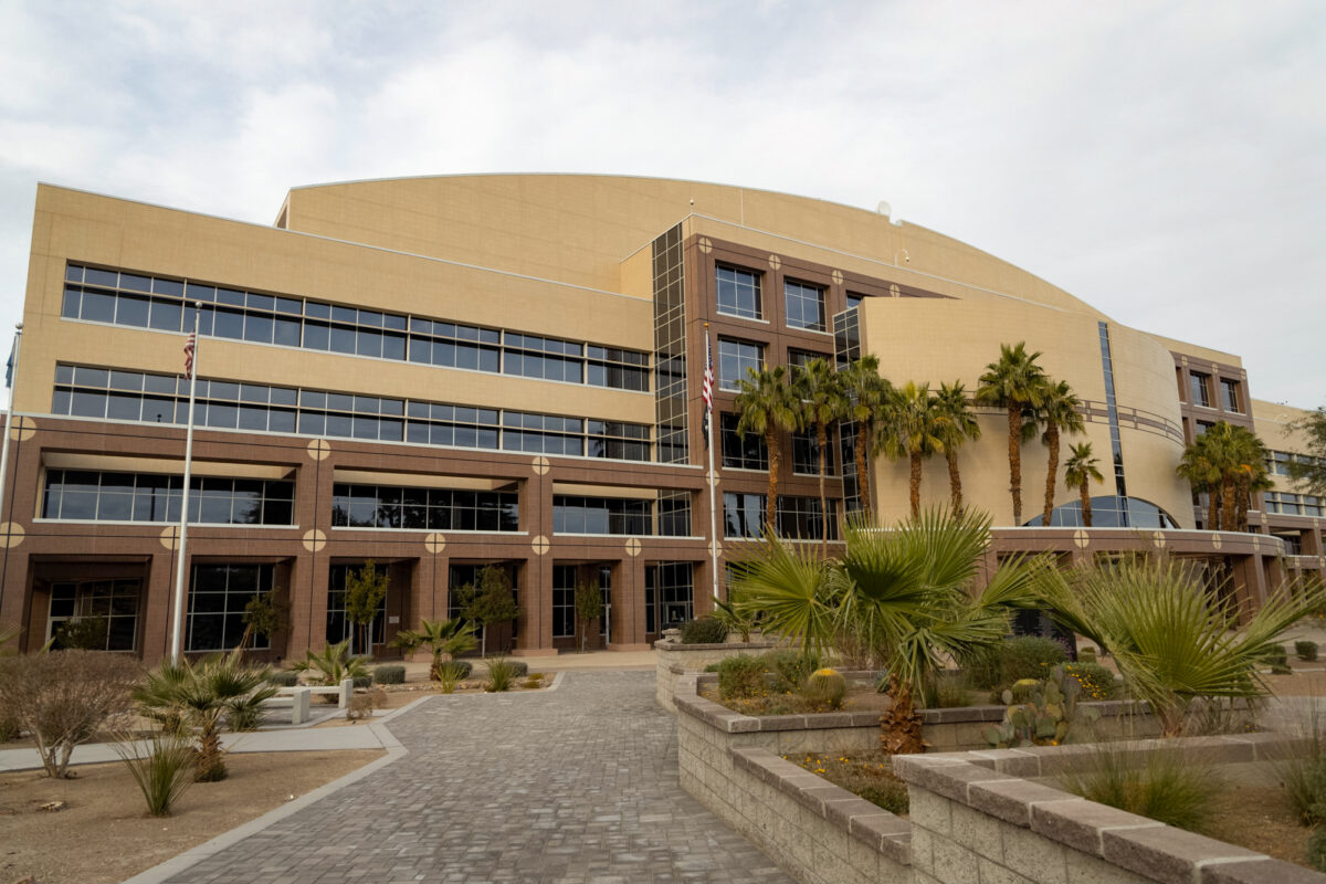 The Grant Sawyer State Office Building on Monday, Dec 13, 2021. (Joey Lovato/The Nevada Independent)