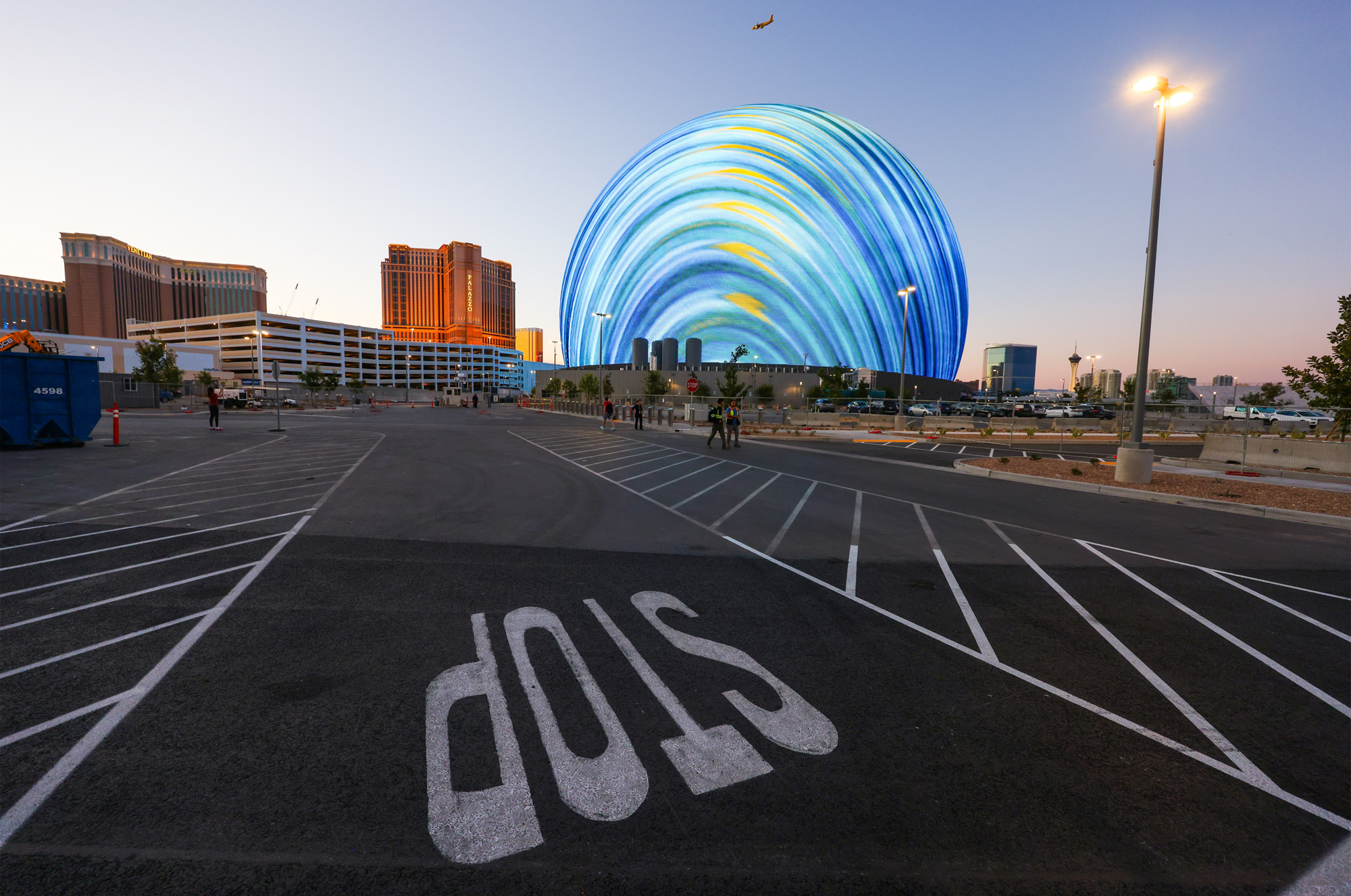 The Sphere at the Venetian Resort Opens to the Public in Las Vegas