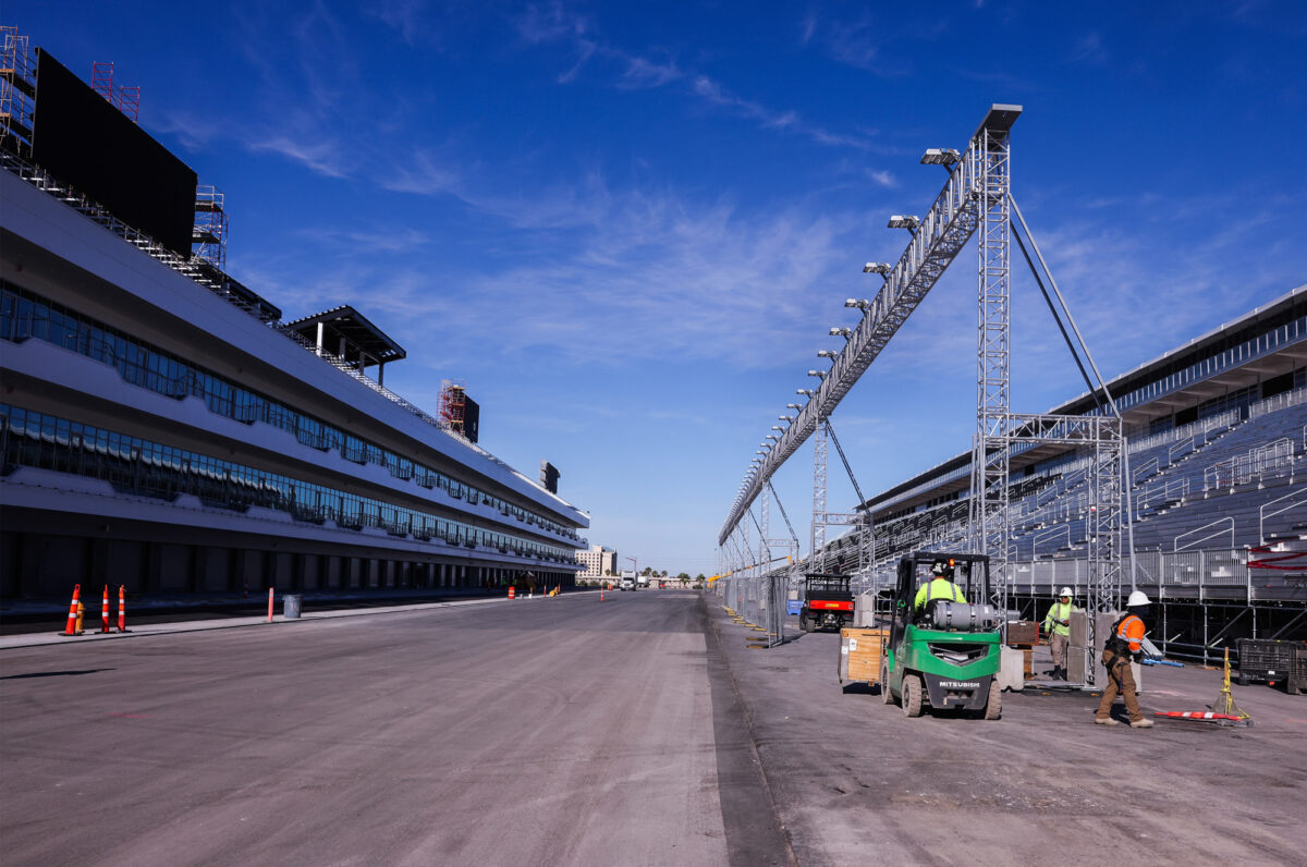 Here's what you can't see on the Las Vegas Strip as F1 construction  continues