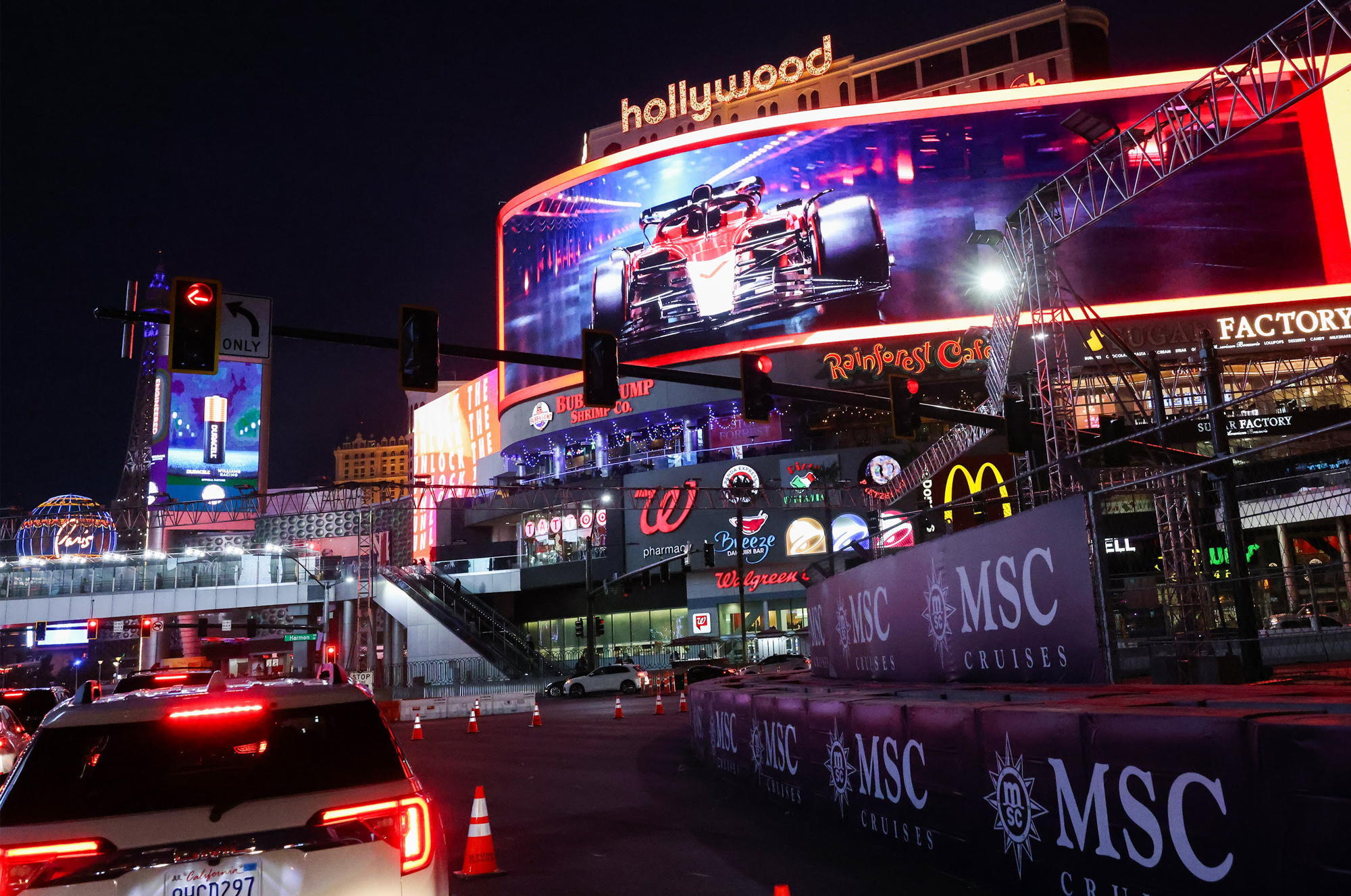 The Challenge of Turning the Las Vegas Strip Into F1 Race Track – The  Hollywood Reporter