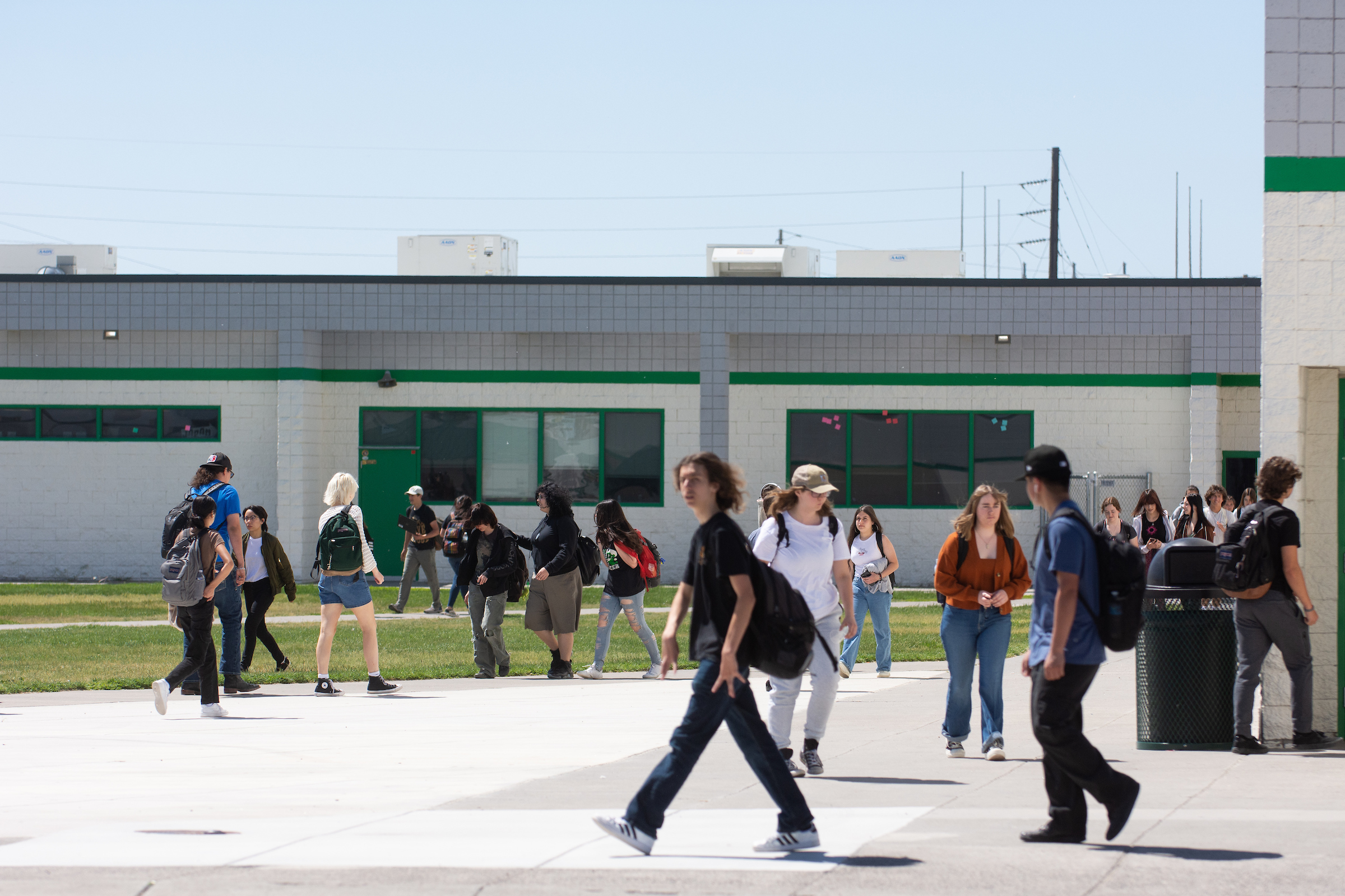 Churchill County High School in Fallon.