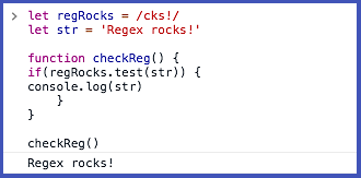 regular expression not value