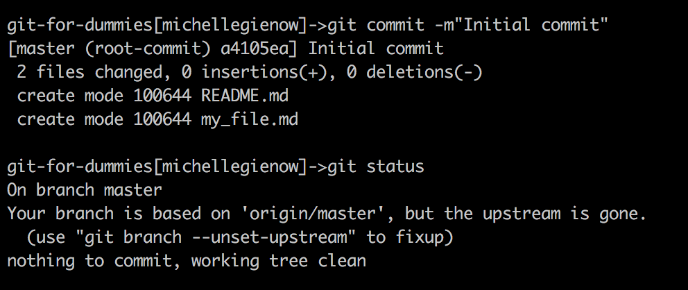 git commit comment