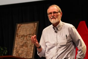 Brian_Kernighan_in_2012_at_Bell_Labs_1 - photo by Ben Lowe via Flickr and Wikipedia