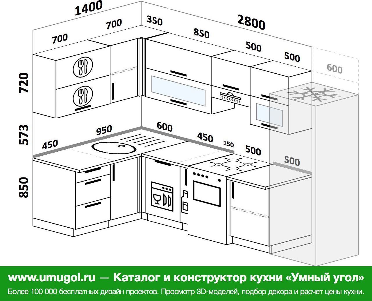 Глубина кухни. Кухня угловая 2400 на 1300. Планировка кухни со встроенной техникой угловая. Кухня угловая 1400 на 2700. Кухня 2500 мм на 1300 мм.