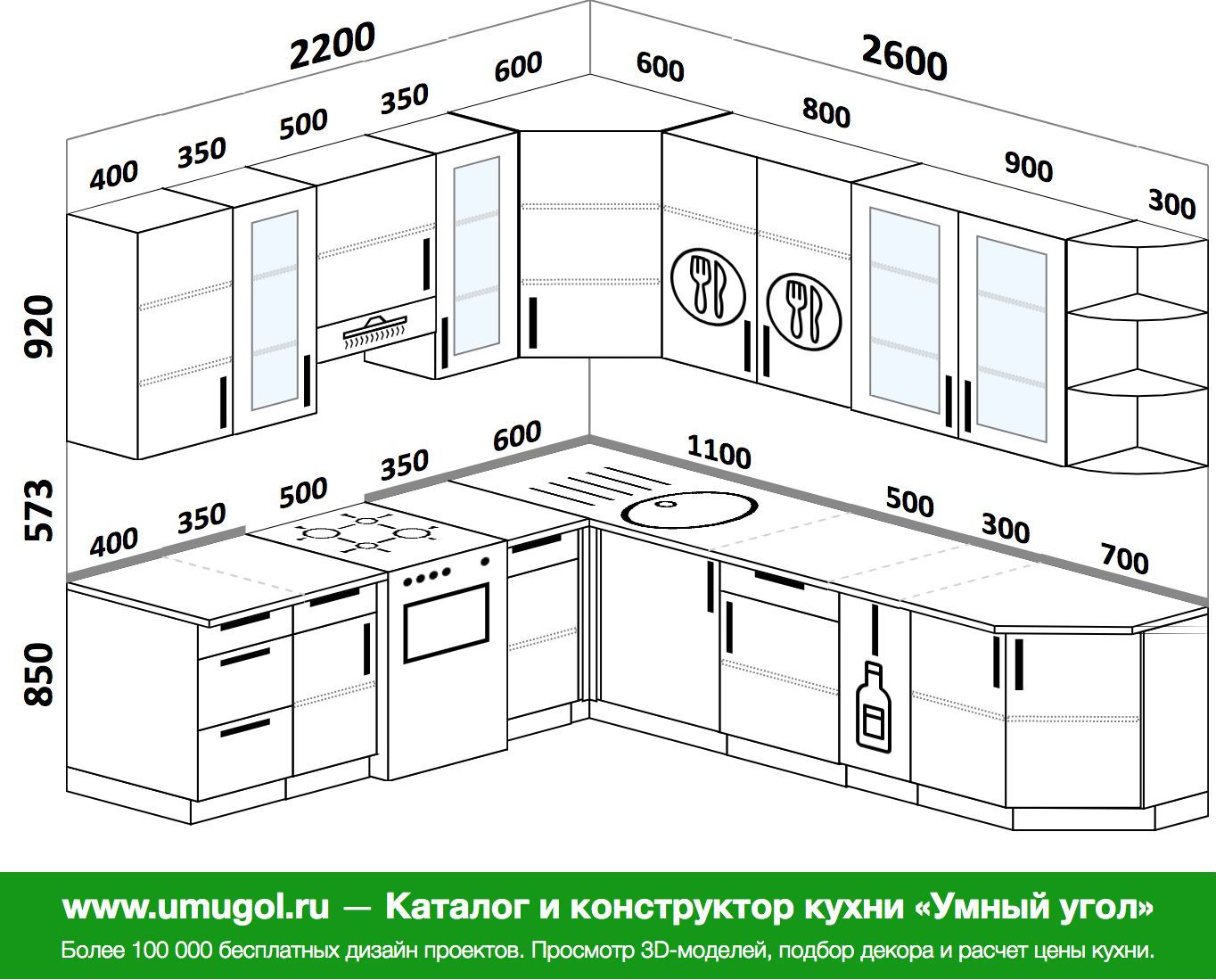 Толщина кухни мдф