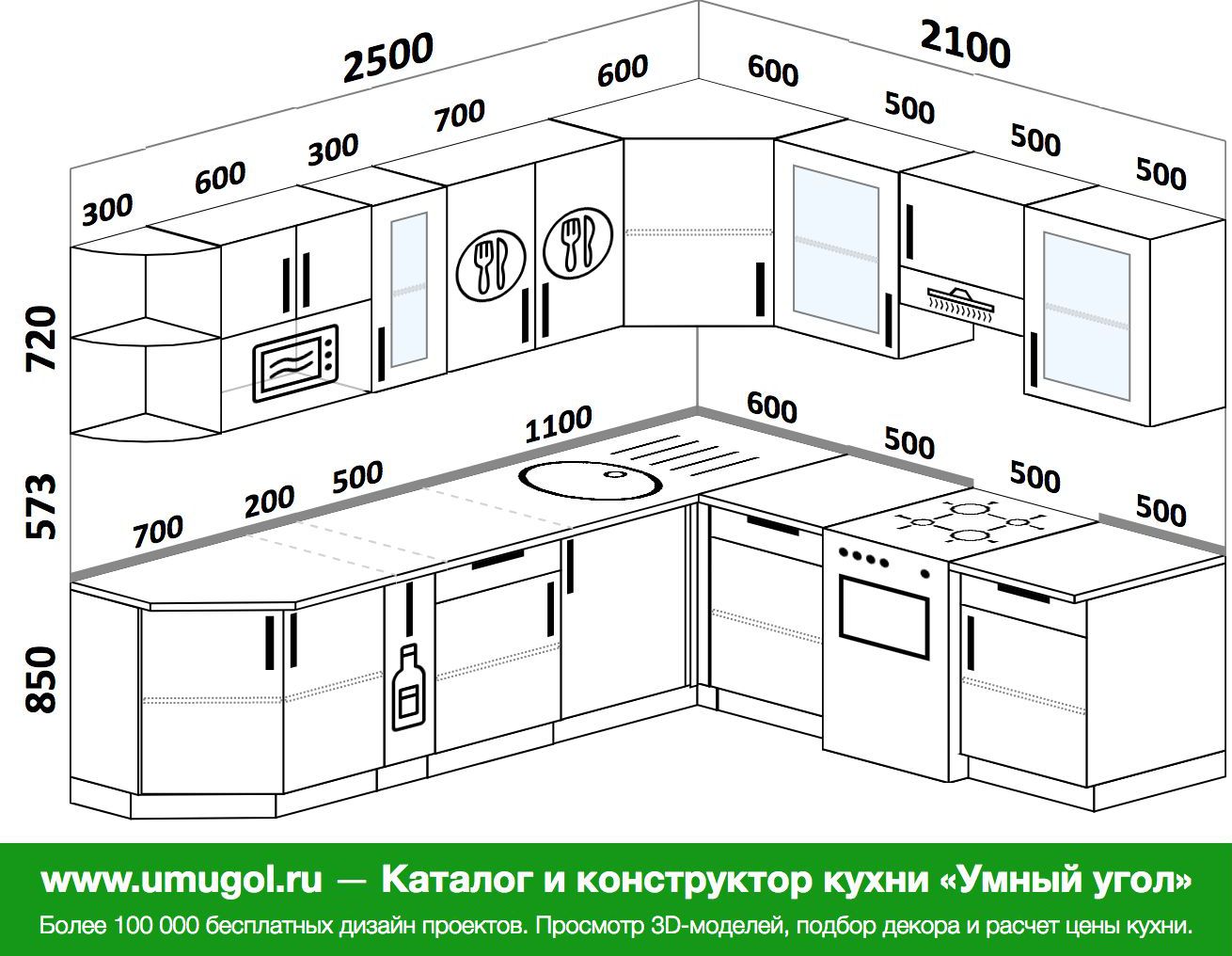 Толщина кухни мдф