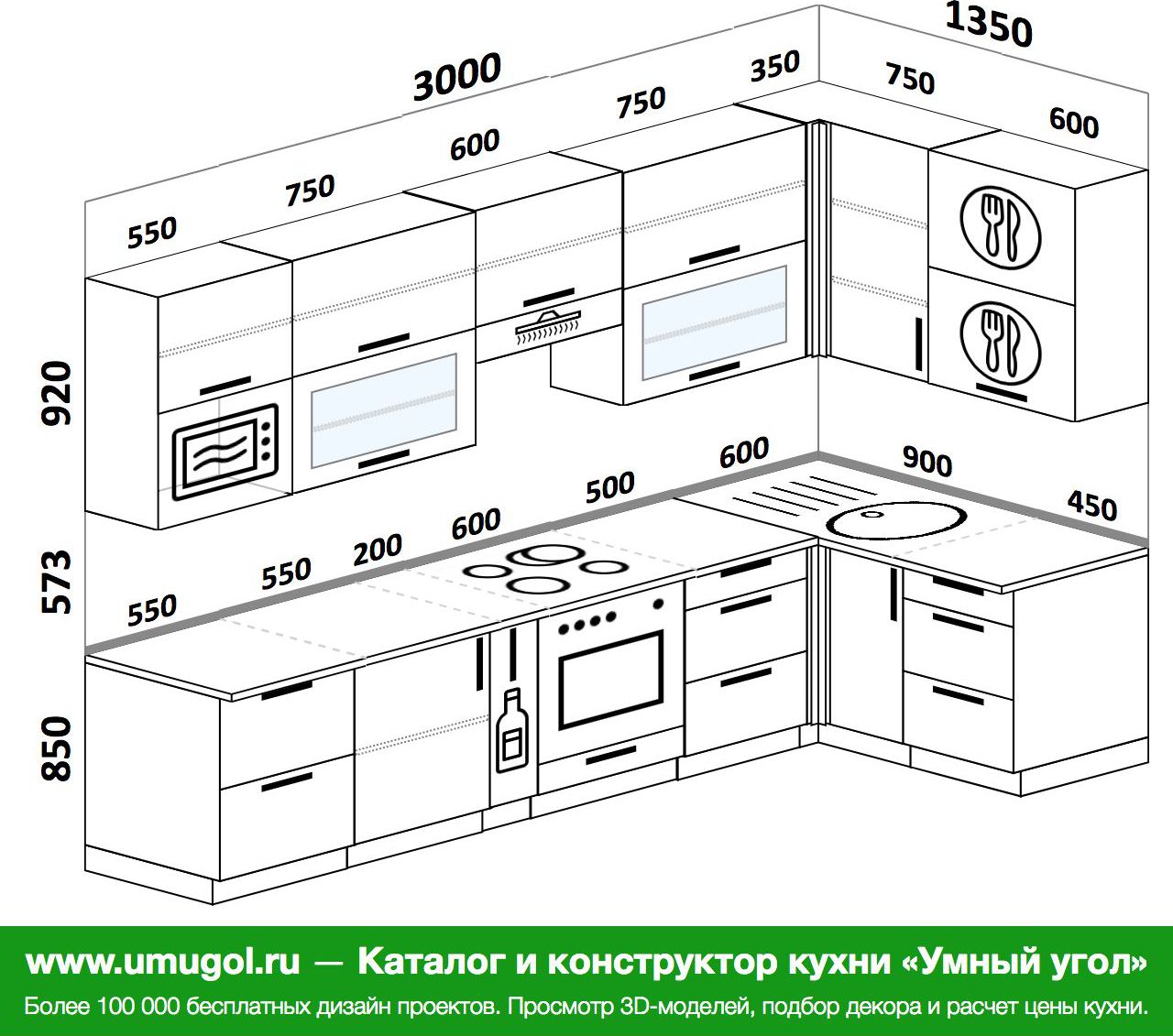 Ширина кухонного. Угловая кухня 300*300. Недостатки угловой кухни. Кухня 140 на 300 угловая дизайн. Плюсы и минусы угловой кухни.