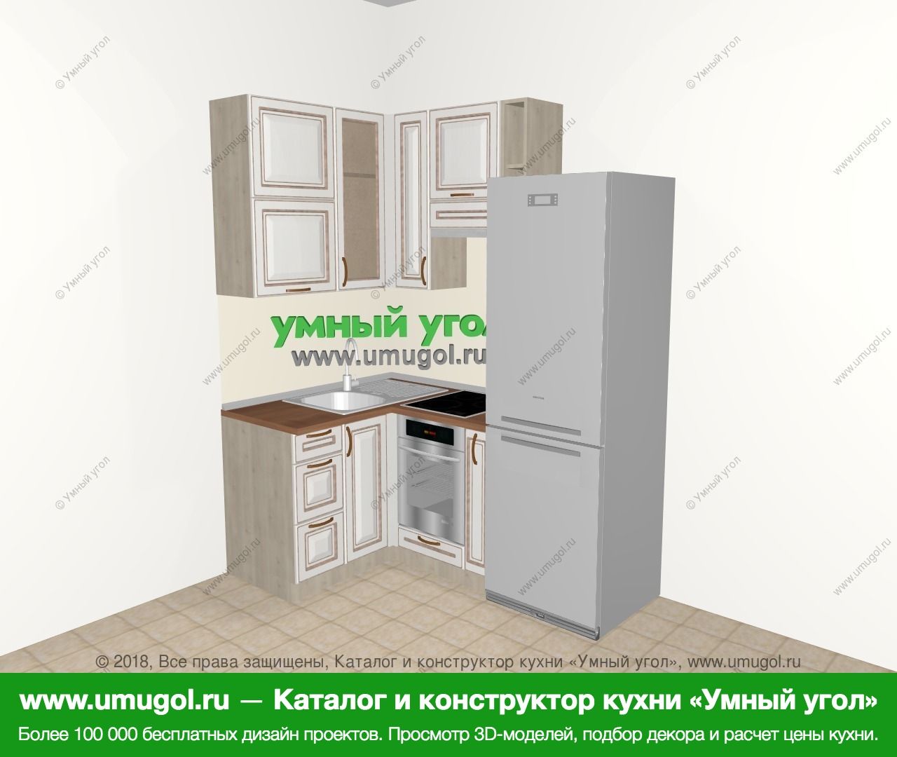 угловая кухня 1800 1400
