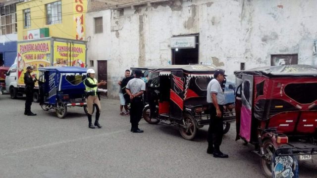 Orden Calles Trafico Pacasmayo