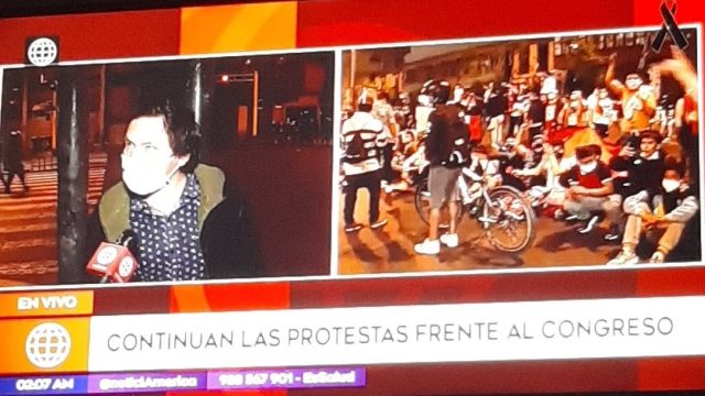 Protesta En Congreso