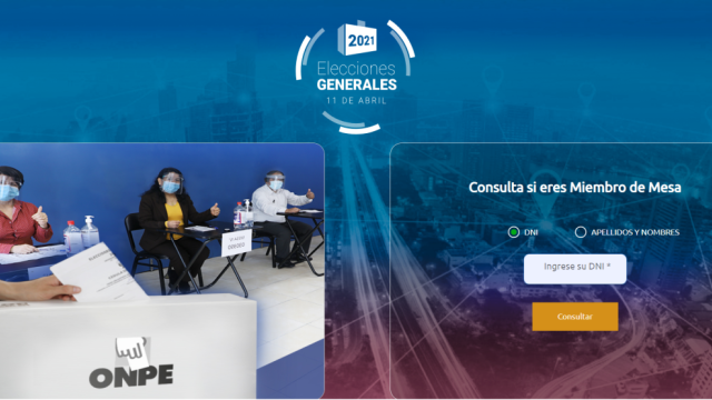 Onpe Sorteo
