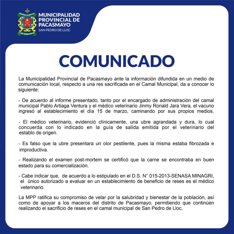 Comunicado Mpp Carnes