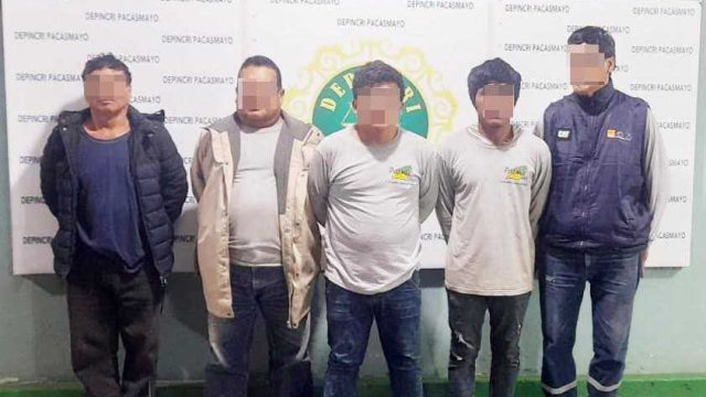 MINERIA ILEGAL INTERVENIDOS