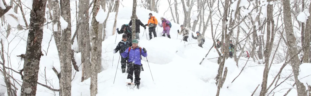 Delight in the local cuisine of the Shirakami-Sanchi snow country