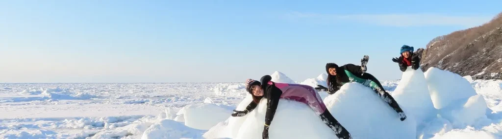 Take a drift ice walk and go bird watching to fully enjoy Shiretoko Peninsula in winter