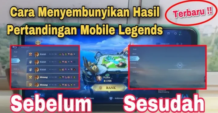 Cara Menyembunyikan Hasil Pertandingan ML Terbaru