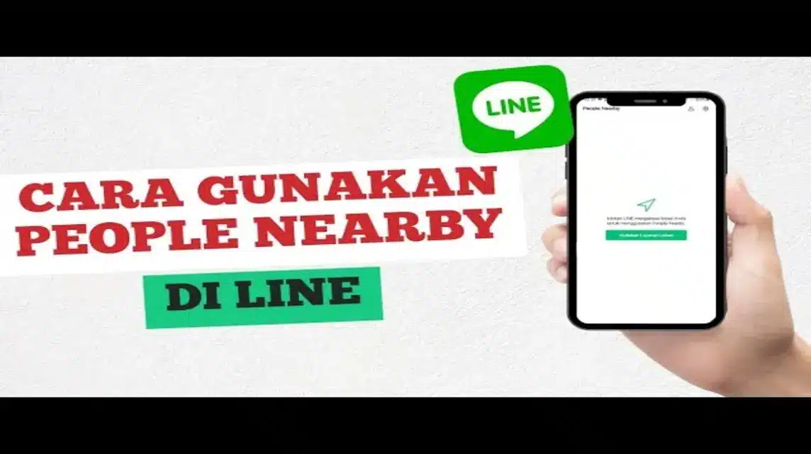 Line Nearby 사용 방법