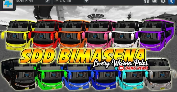 35+ Download Livery BUSSID Bimasena SDD 2026!
