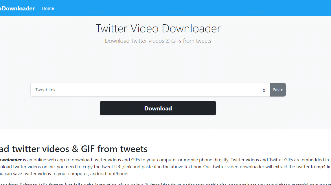 TwitterVideoDownloader