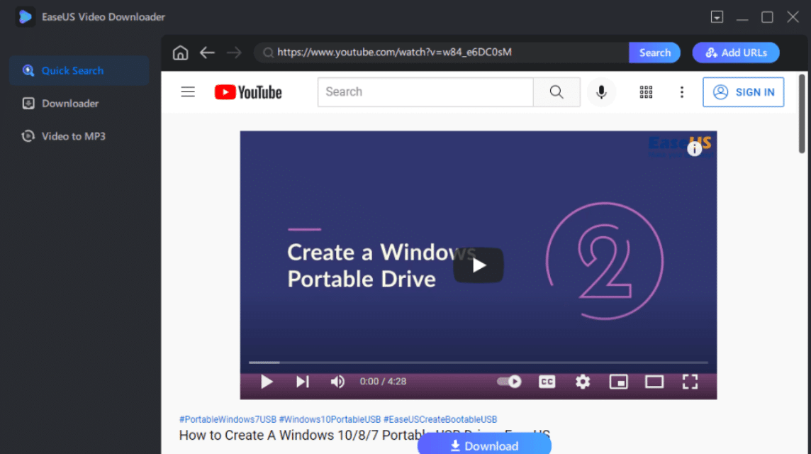 How to Download Multiple  Videos to MP3 - EaseUS