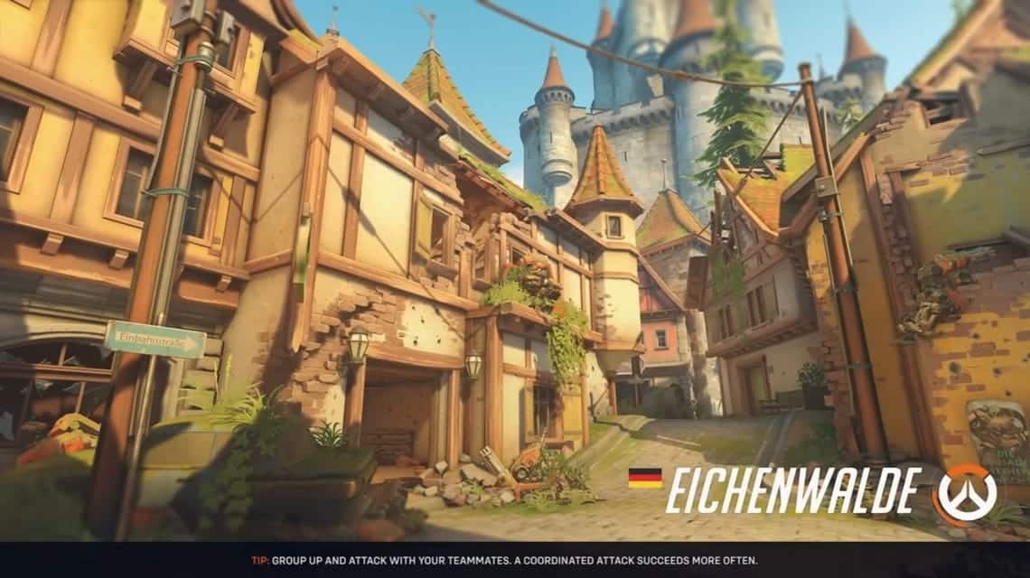 Peta Overwatch - Eichenwalde