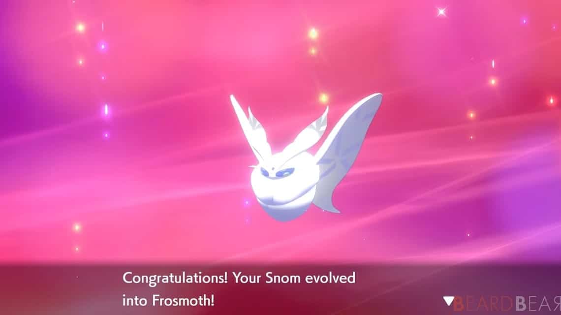 Snom evolution - Frostmoth