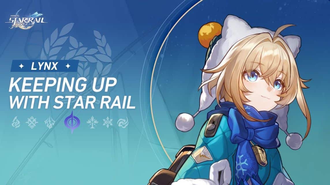 Honkai Star rail 4 star Lynx healer character