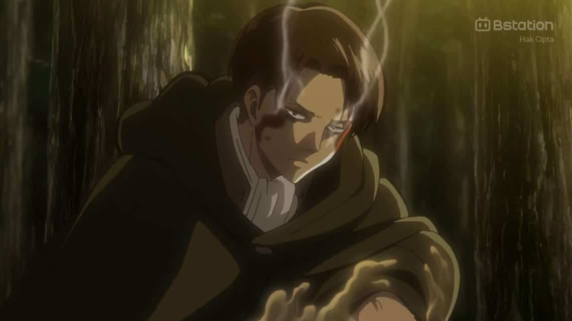 Levi karakter terpopuler Attack on Titan