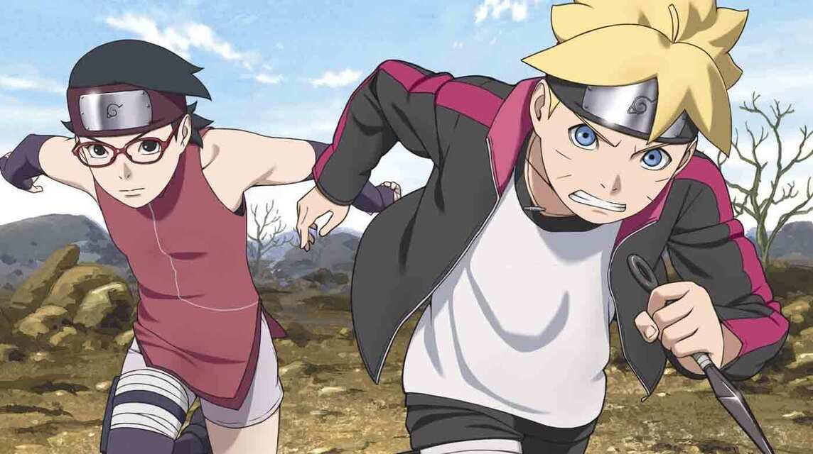 Boruto Uzumaki Sarada Uchiha Boruto: Naruto Next Generations