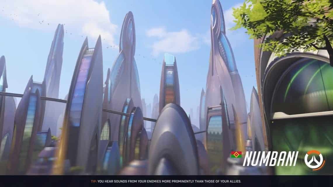 Peta Overwatch - Numbani