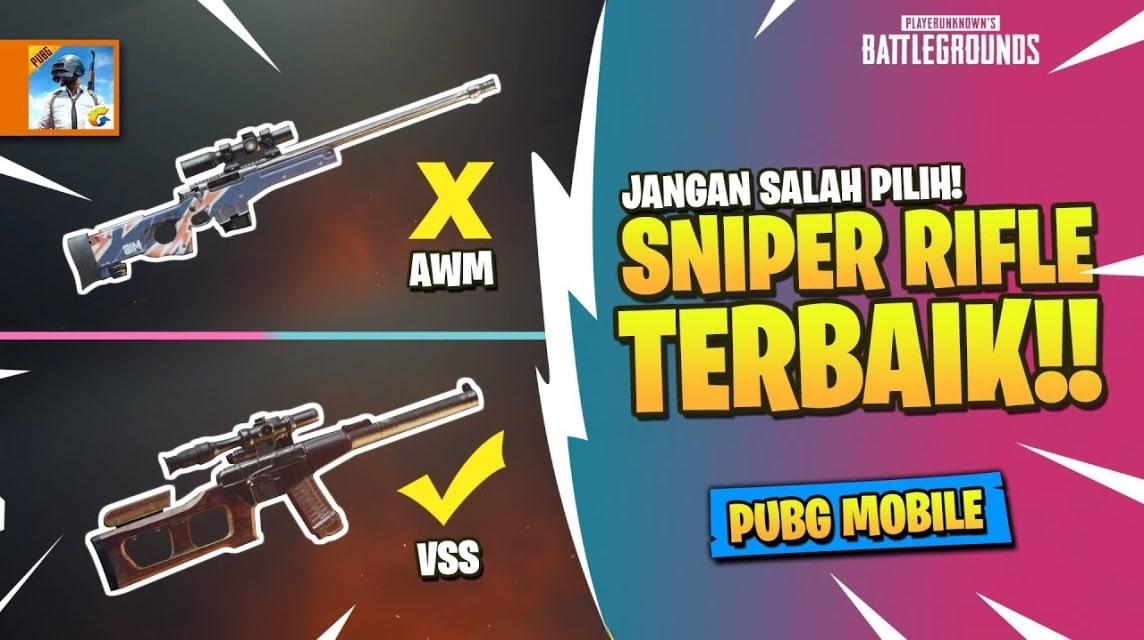 PUBG Sniper Weapon