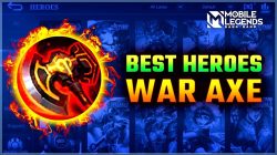 War Exe Mobile Legends の 5 人の圧倒的なヒーロー