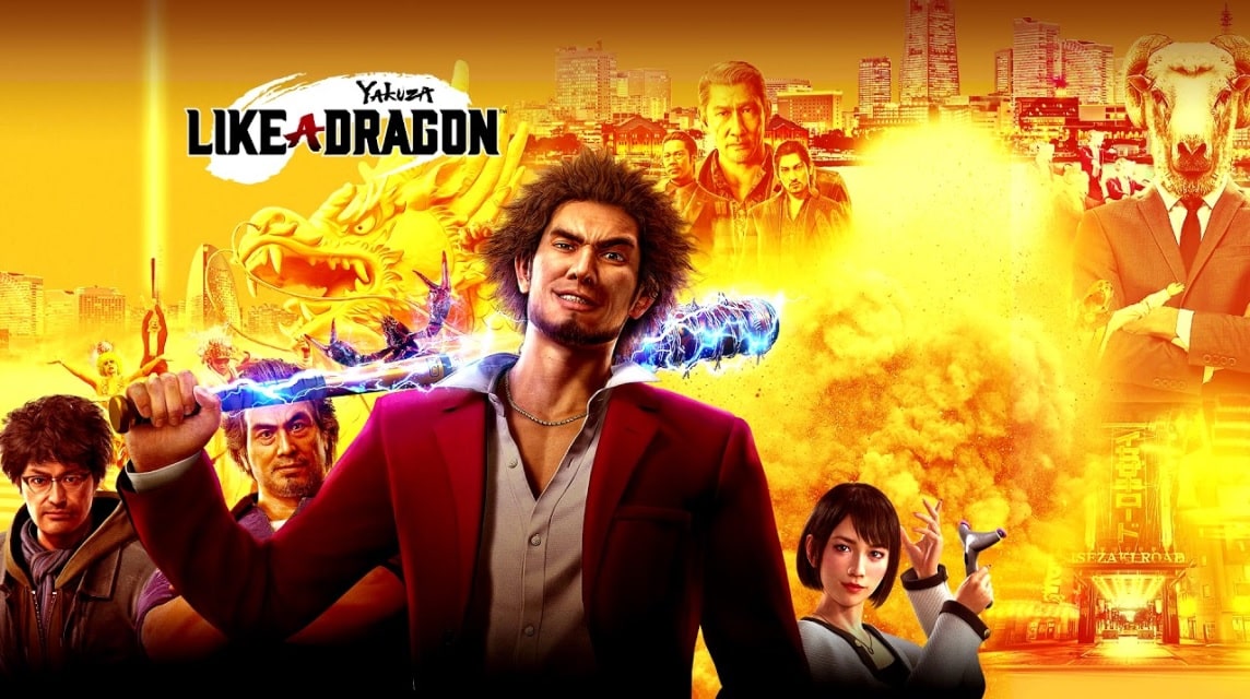 Yakuza: Wie ein Drache, Anime-Paar