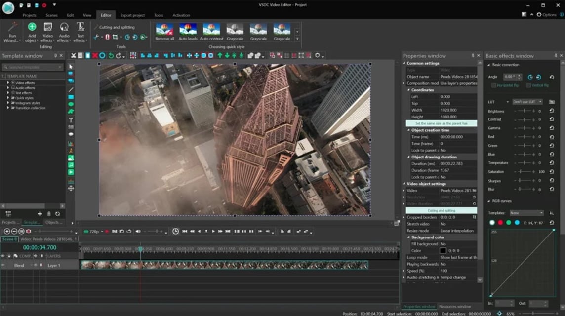 VSDC Free Video Editor