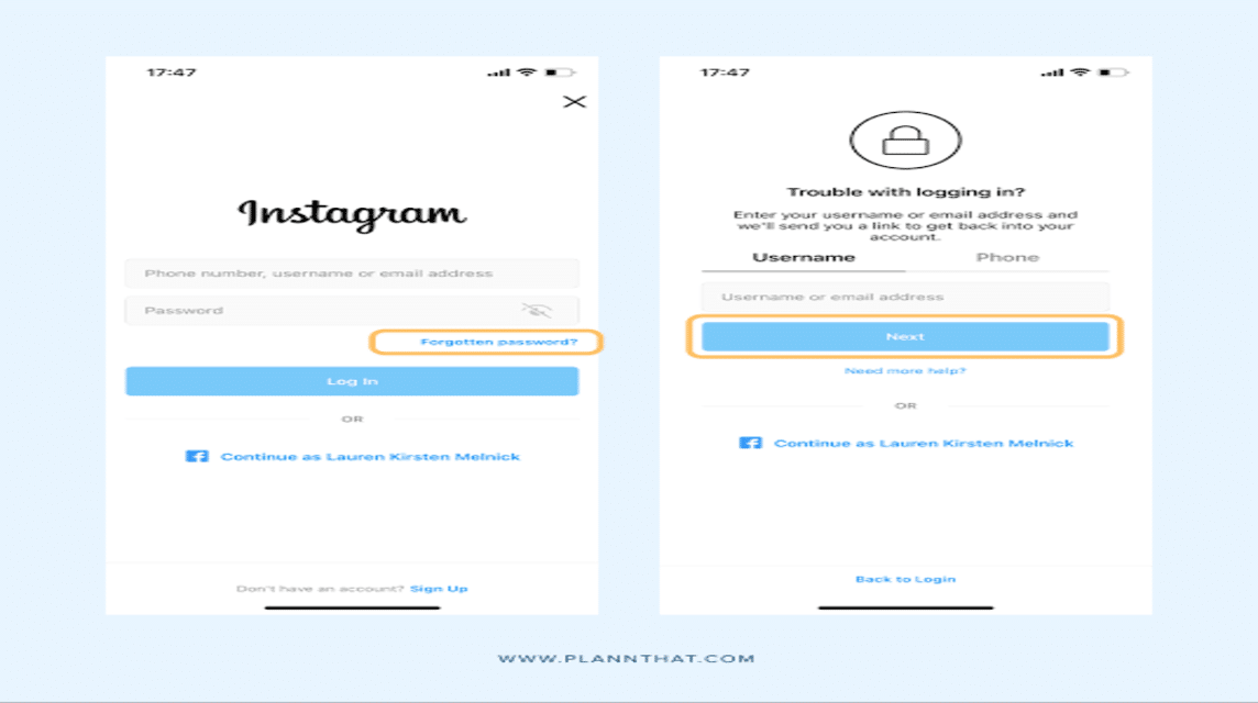 how to change ig password (8)