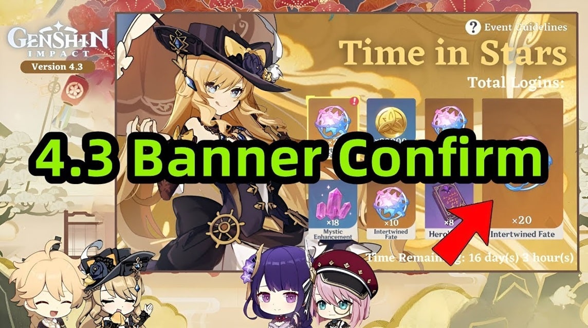 Atualização 4.3 para Genshin Impact: data de lançamento, banners