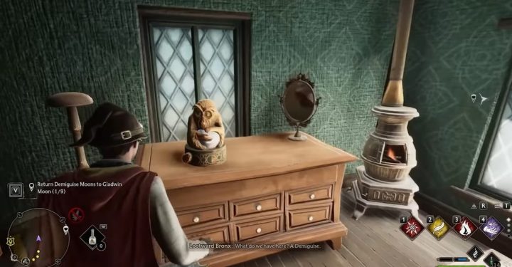 Lokasi Demiguise Moon di Hogwarts Legacy