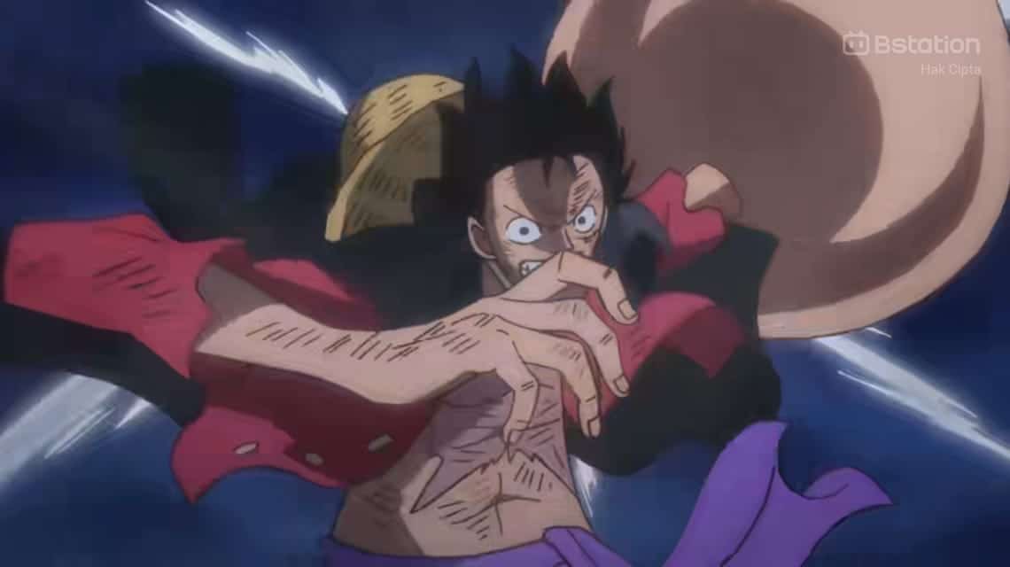 Luffy timeskip