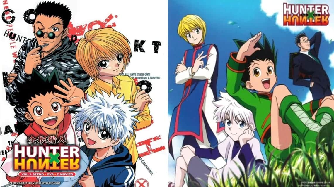 1999 vs 2011 hunter x hunter