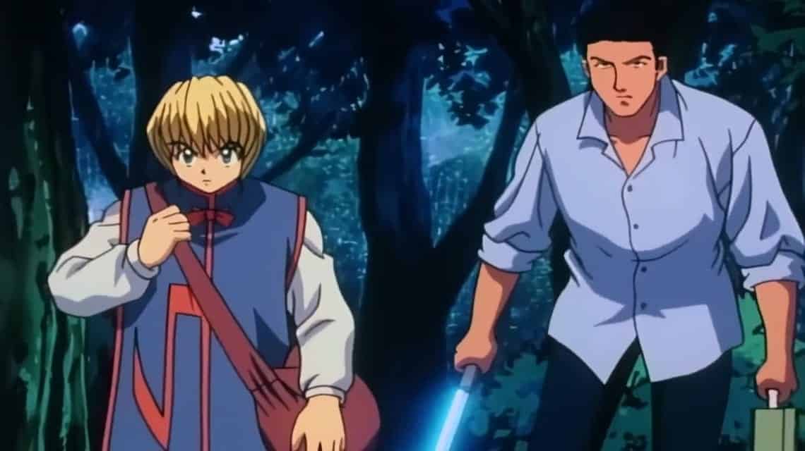 Kurapika und Leorio HxH 1999