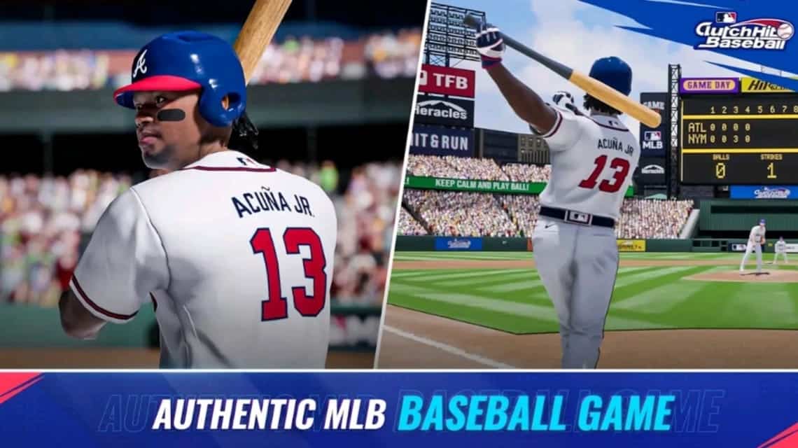 MLB Clutch Hit Baseball 2023