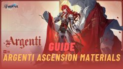 Argenti Honkai Star Rail Ascension Materials Guide