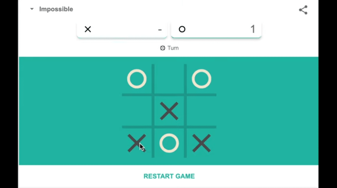 Tic Tac Toe Google